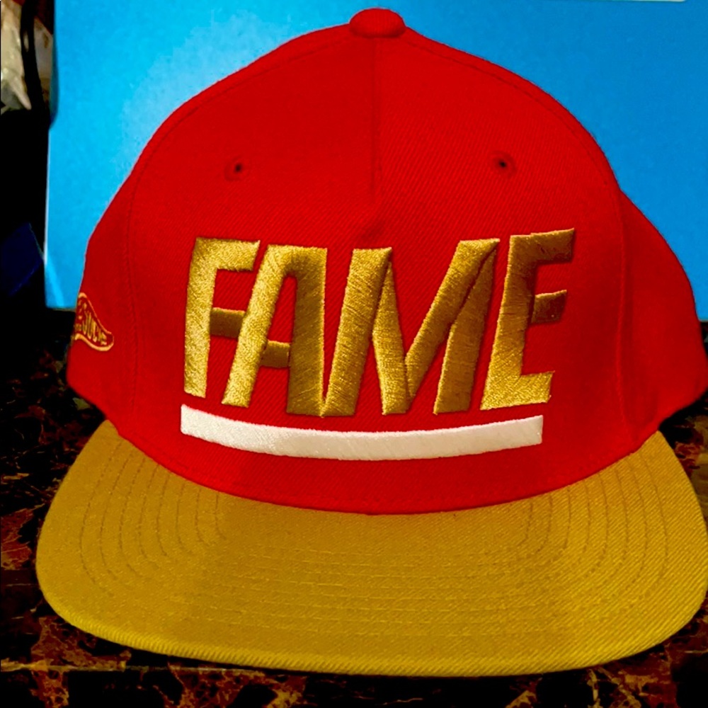 HALLofFame strapback hat.